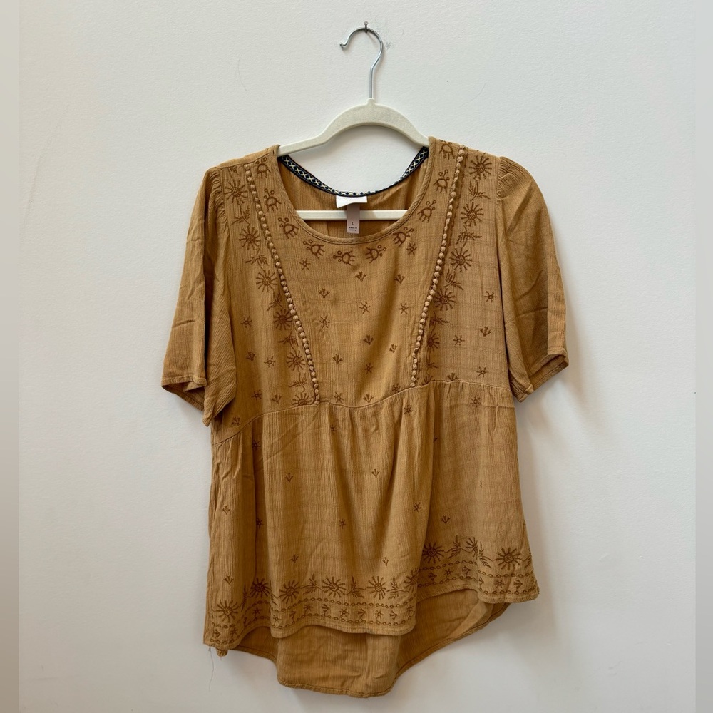 Knox Rose Bouse Top L